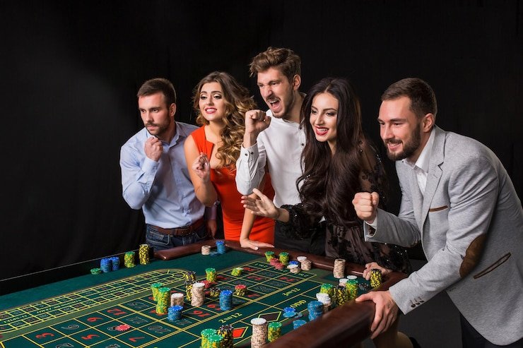 Infinite Blackjack mobile interface showing dealer feed and betting buttons on phone screen